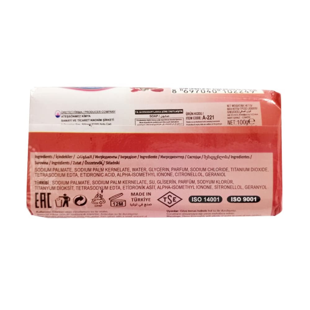 Jabón de fragancia hojas de rosa Maryna (100 g / 3.53 oz) - Miniatura 2