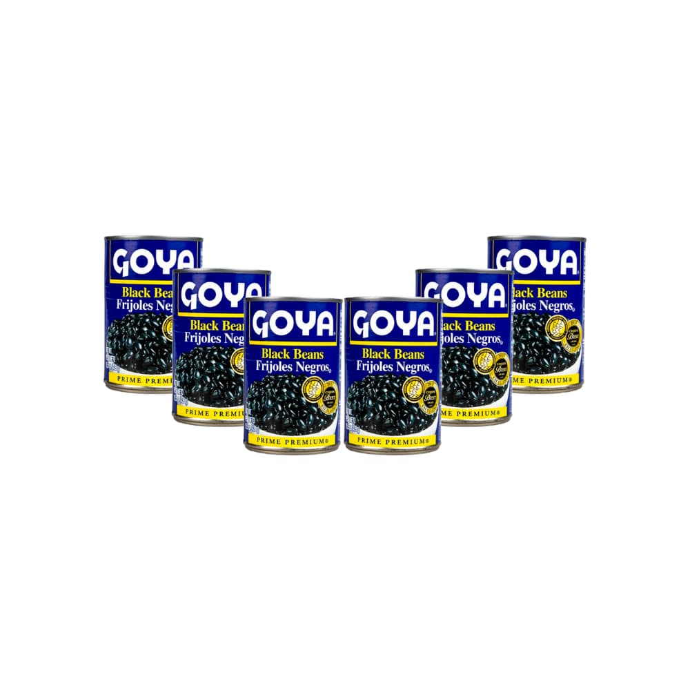 Frijol negro enlatado Goya (6 x 439 g / 15.5 oz) - Imagen 1