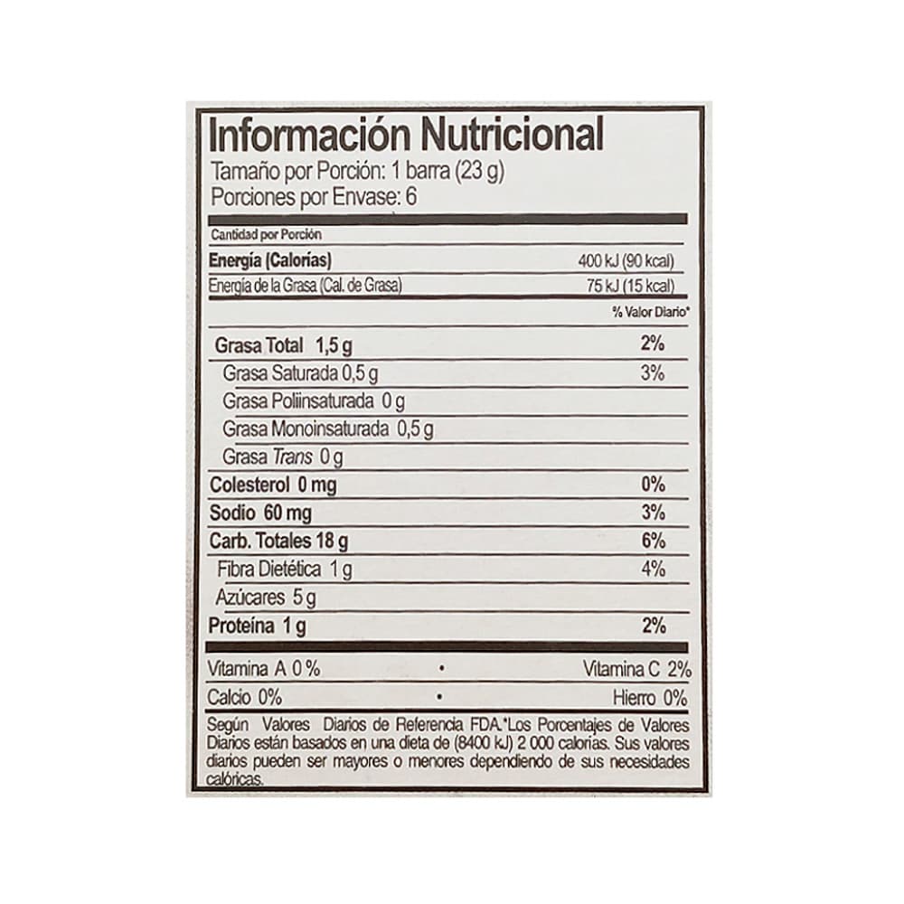 Barras de cereal con trozos de fresa Tosh (138 g / 4.9 oz) - Miniatura 3