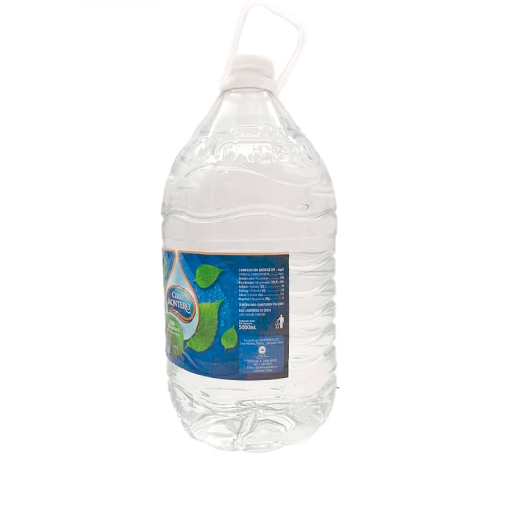 Agua mineral natural Ciego Montero (5000 ml) - Miniatura 3
