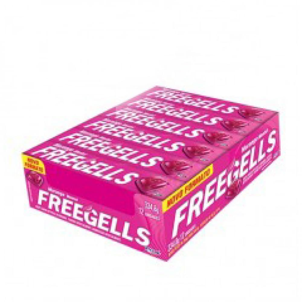 Caramelos duros sabor a fresa y mentol Freegells (334.8 g / 11.80 oz) - Imagen 1