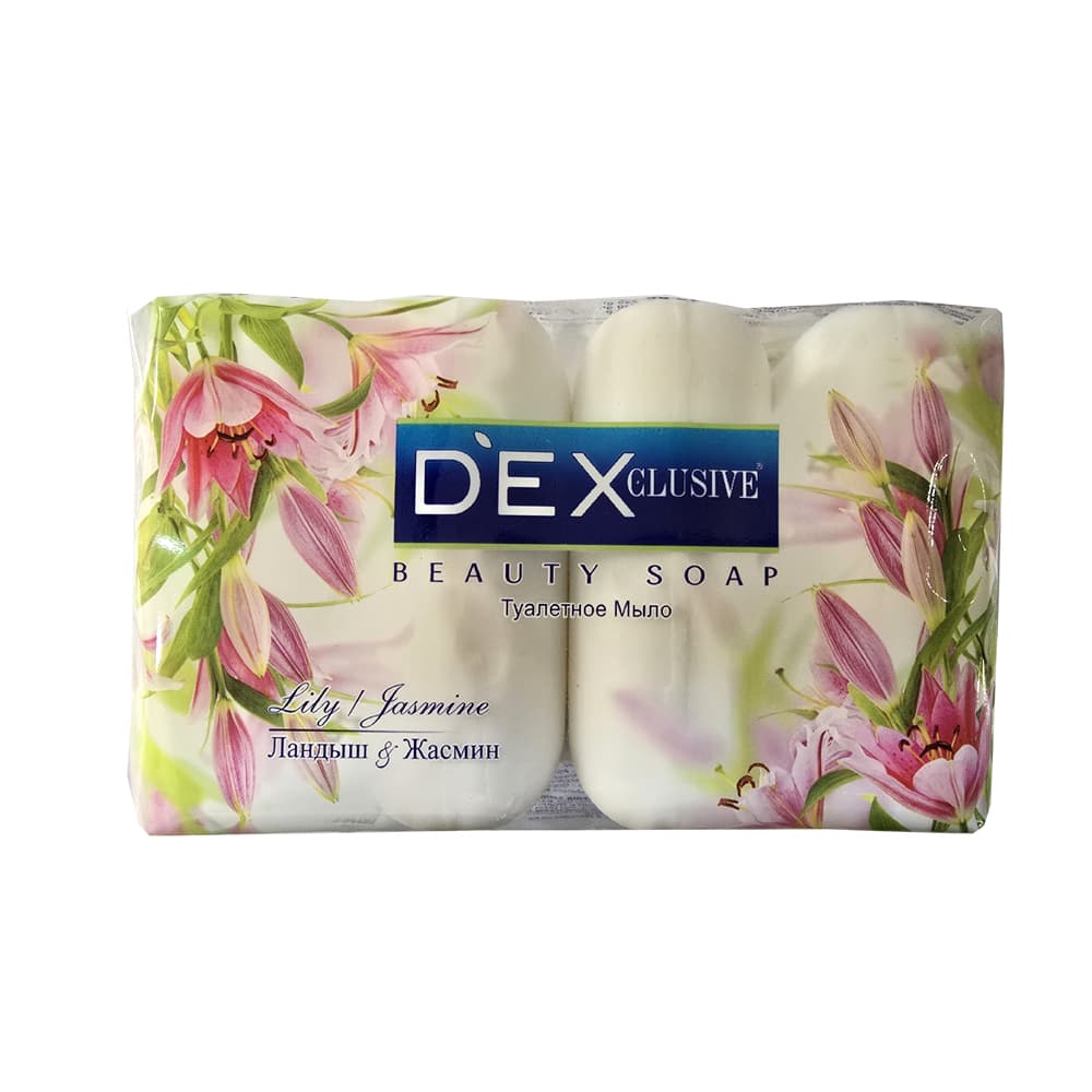 Jabón de tocador lirio y jazmín Dex Exclusive (4 x 85 g / 2.99 oz) - Miniatura 1