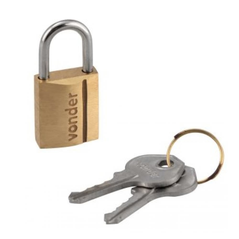 Candado de latón de 20 mm Vonder - Imagen 1