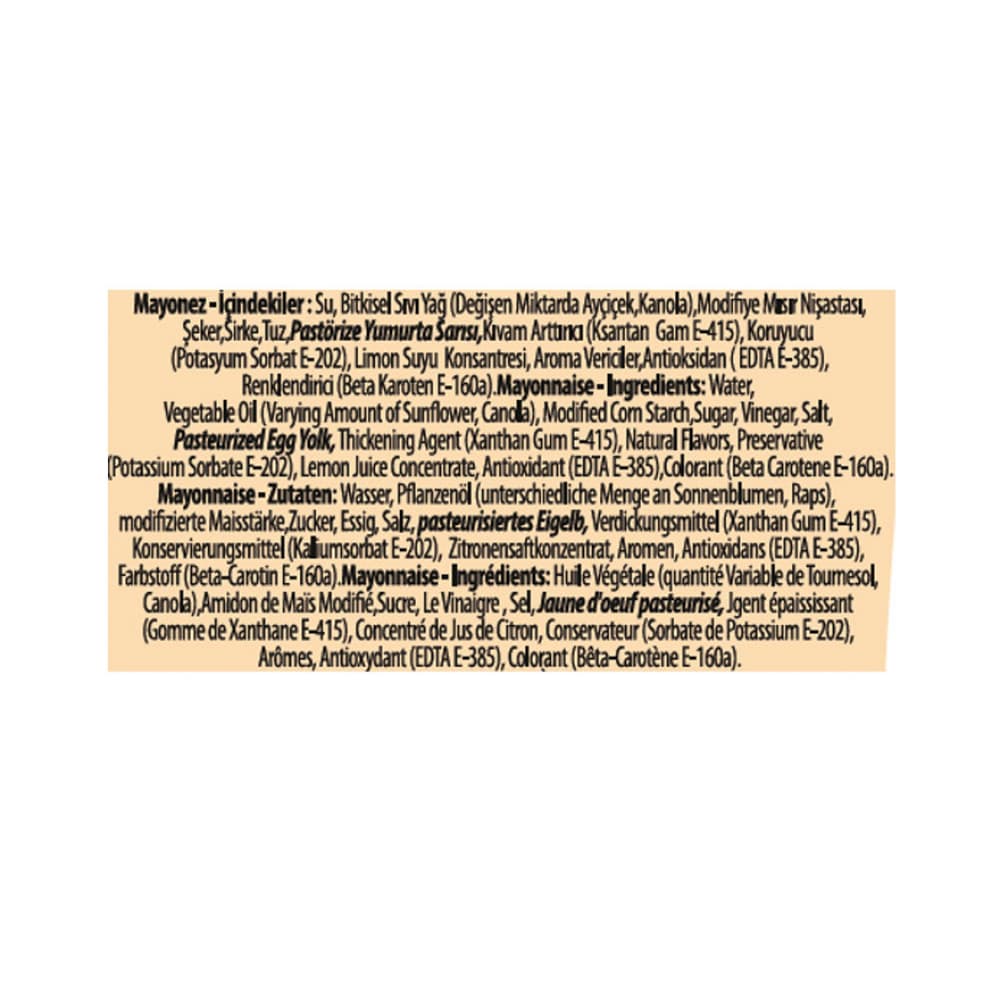 Mayonesa Burcu (550 g / 1.21 lb) - Miniatura 3