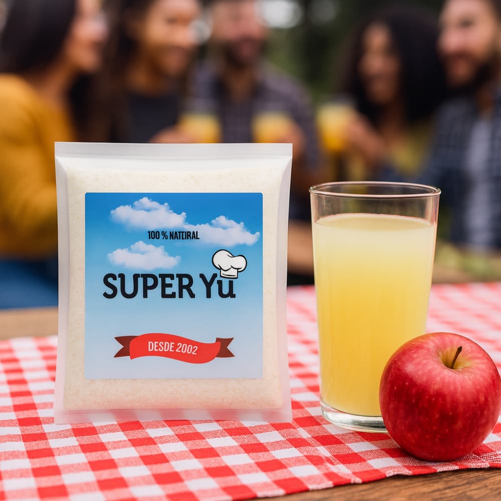 Refresco instantáneo sabor manzana + leche entera  azucarada - Miniatura 3