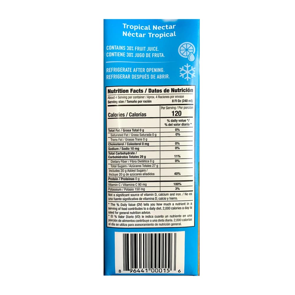 Jugo sabor tropical coctel Goliath (4 x 946 ml / 32 fl oz) - Miniatura 2