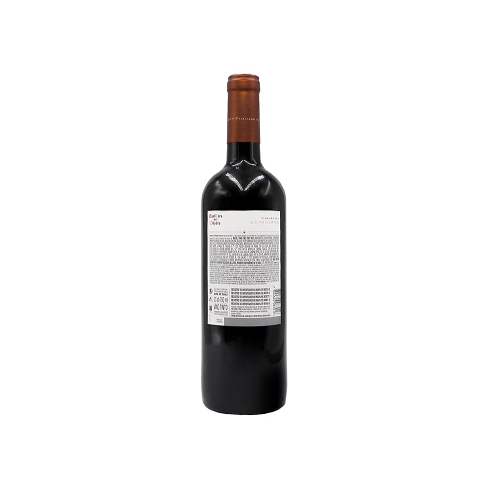 Vino tinto Carmenere Casillero del Diablo (750 ml) - Miniatura 2