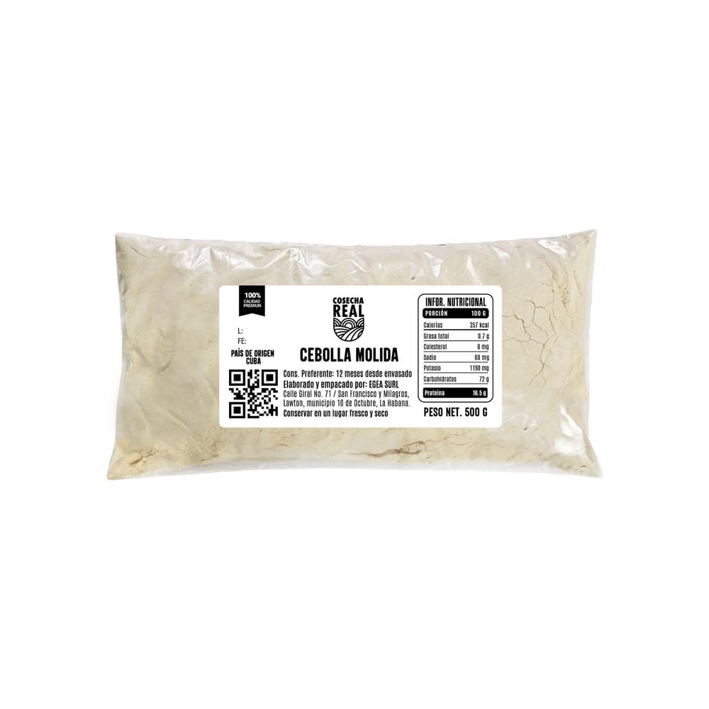 Cebolla molida Cosecha Real (500 g / 1.1 lb) - Imagen 1