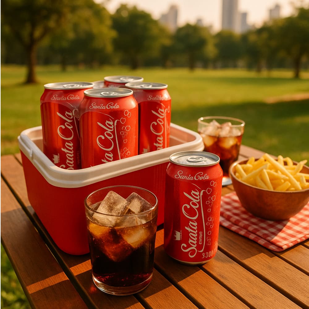 Refresco sabor cola Santa (12 x 330 ml) - Miniatura 4