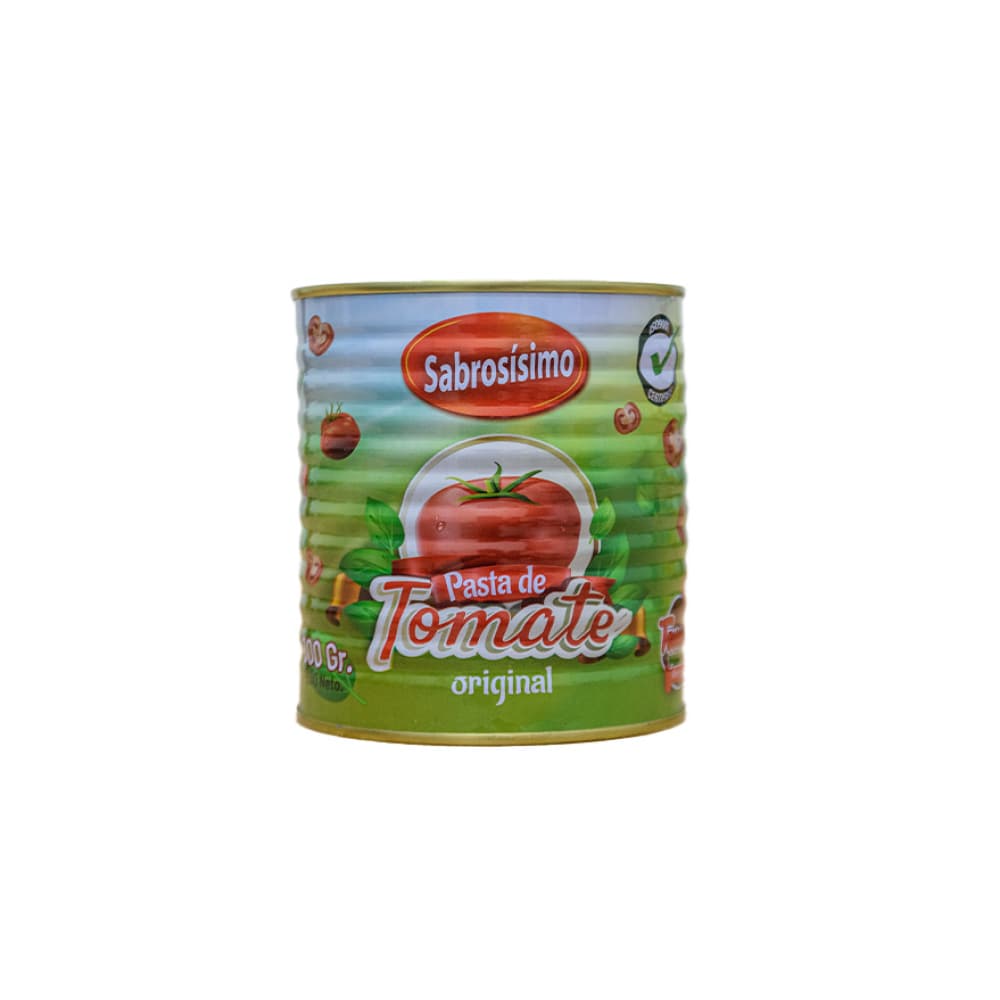 Pasta de tomate doble concentrada condimentada Sabrosísimo (800 g / 1.76 lb) - Miniatura 5