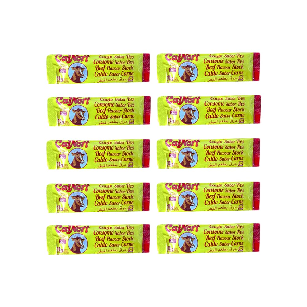 Caldo Sabor Res CalNort (10 X 10 g / 0.35 oz) - Imagen 1