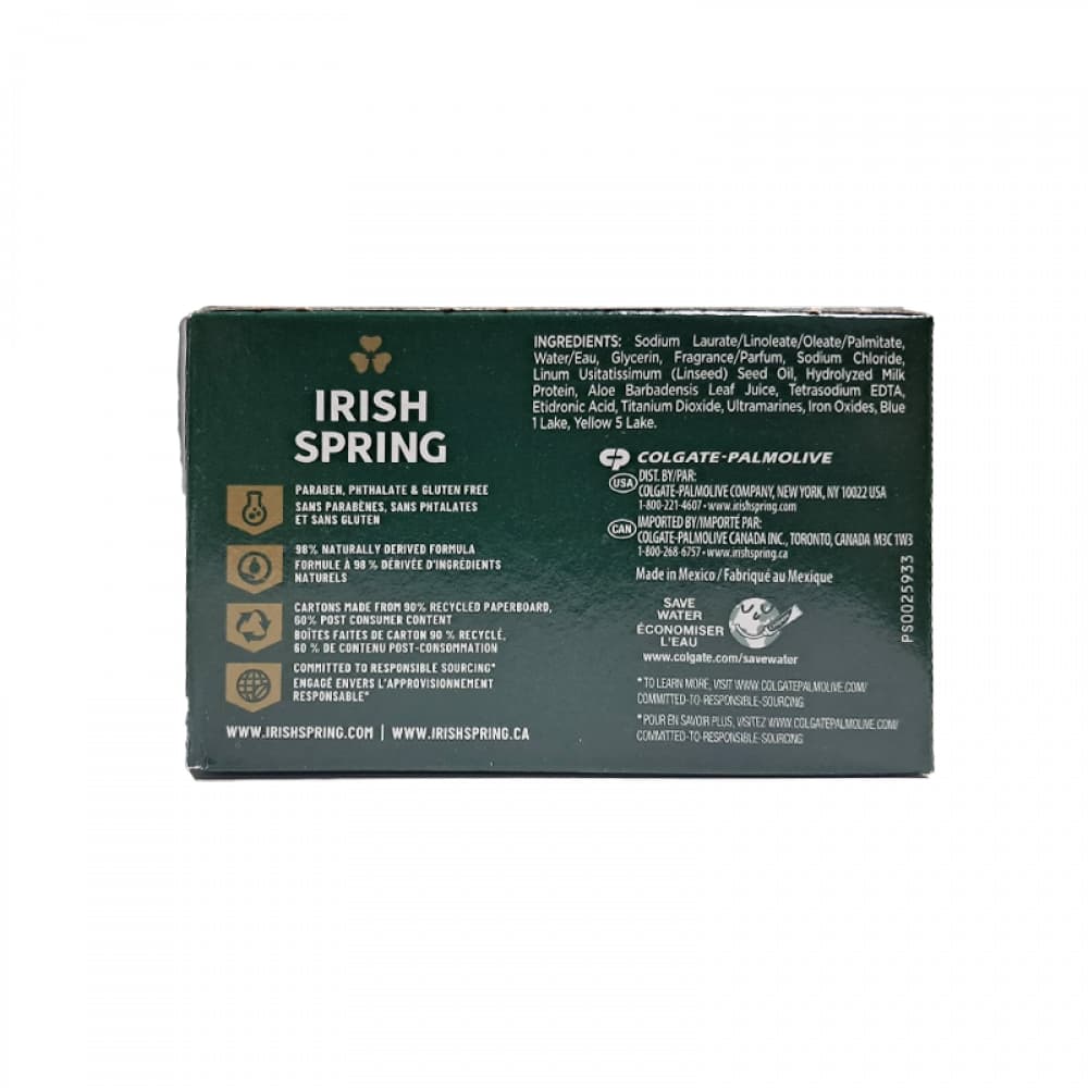 Jabón desodorante en barra niebla de aloe Irish Spring (104.8 g / 3.7 oz) - Miniatura 2