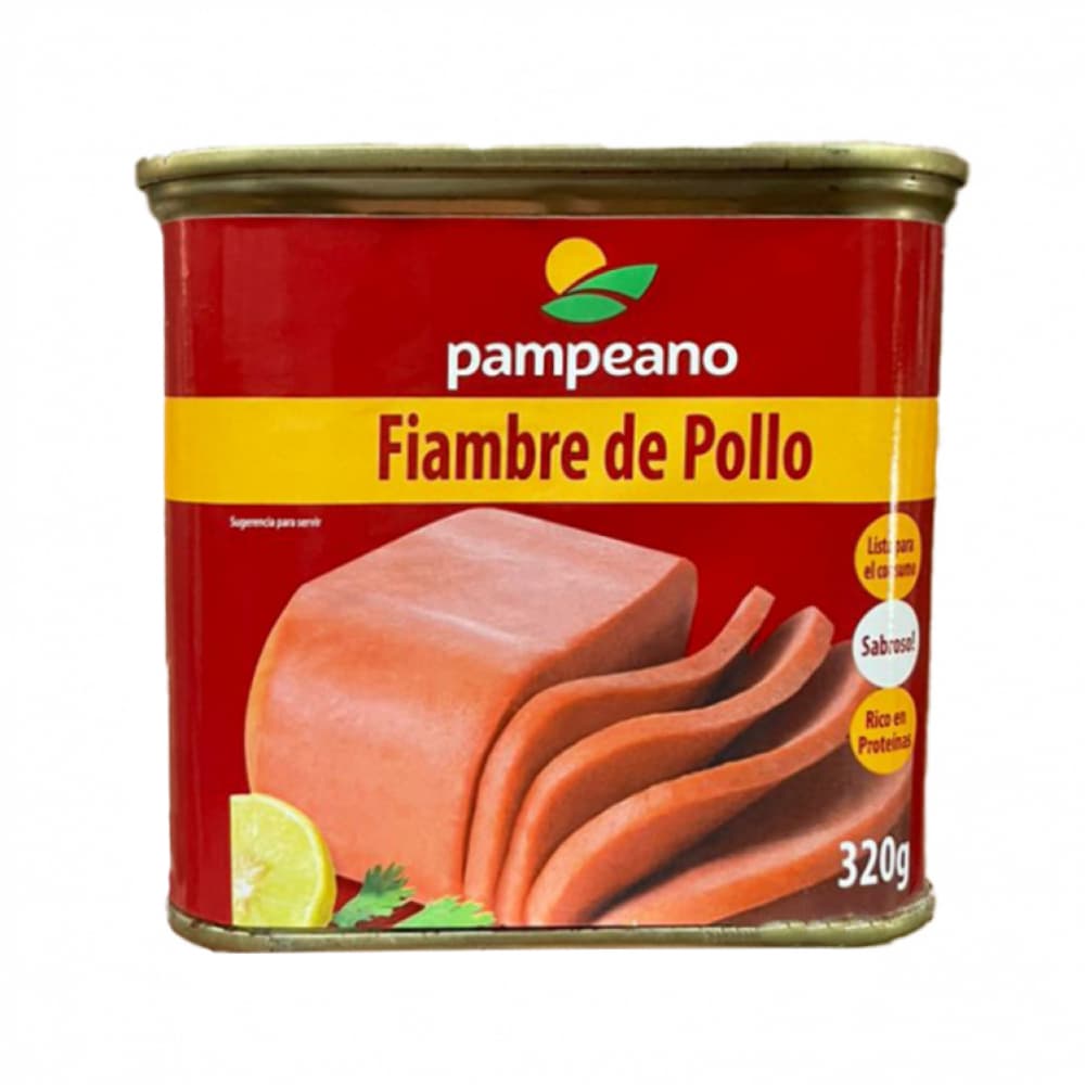 Fiambre -spam- de pollo Pampeano (320 g / 11.28 oz) - Imagen 1