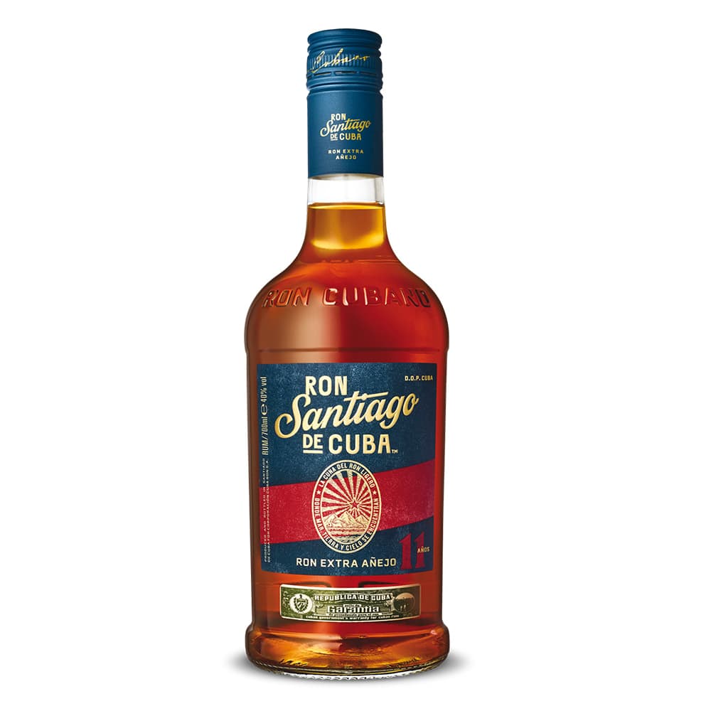 Ron Extra Añejo 11 años Santiago de Cuba (700 ml) - Imagen 1