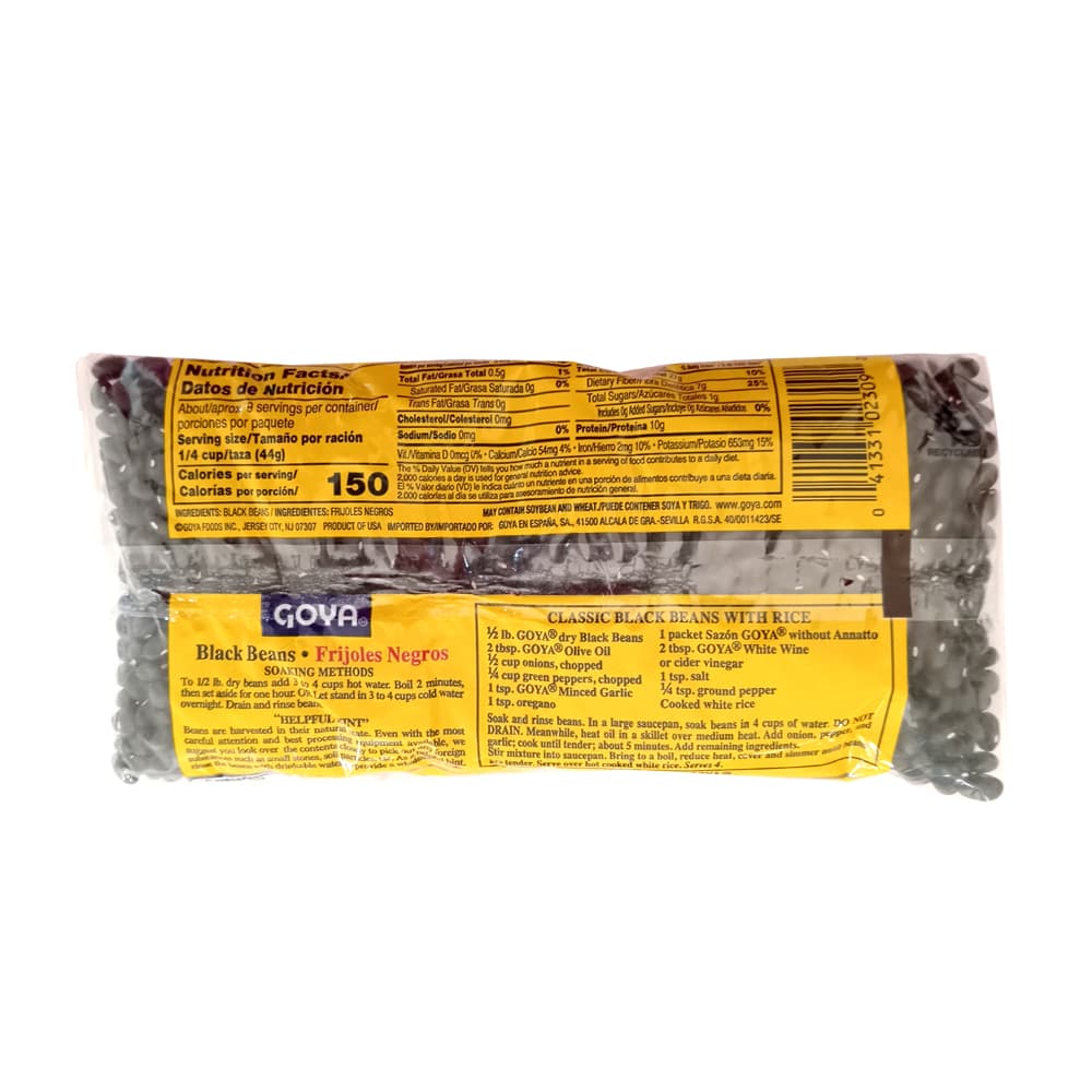 Frijoles negros Goya (397 g / 14 oz) - Miniatura 2