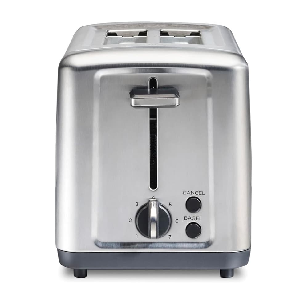 Tostadora de acero inoxidable cepillado para 2 rebanadas Hamilton Beach 22992G - Miniatura 1