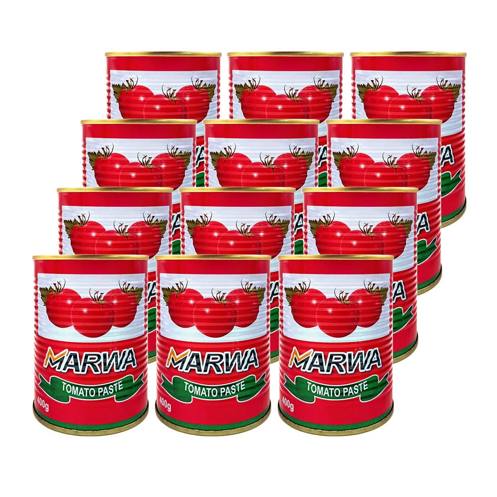 Pasta de tomate Marwa (12 x 400 g / 14.1 oz) - Imagen 1
