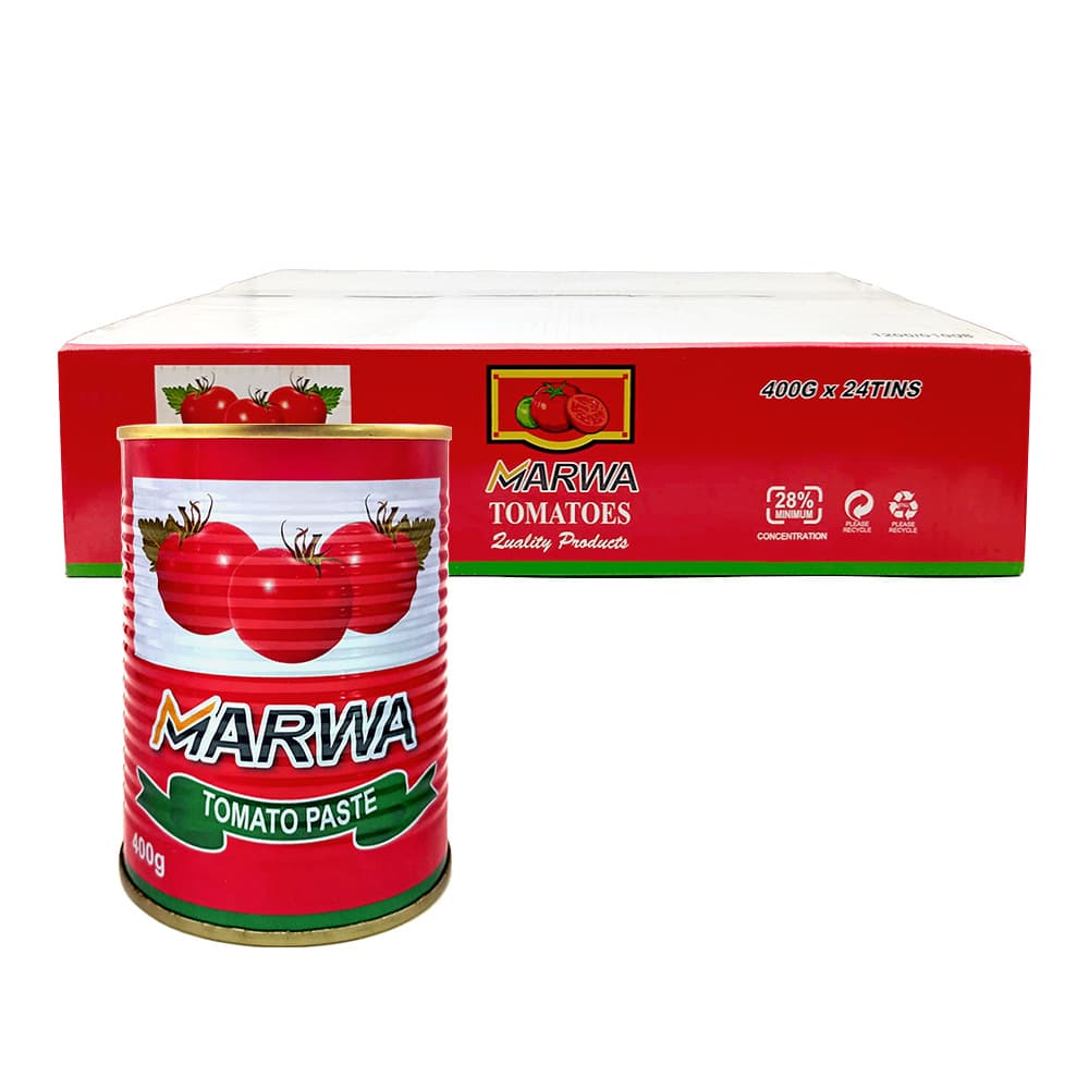 Pasta de tomate Marwa (24 x 400 g / 14.1 oz) - Imagen 1