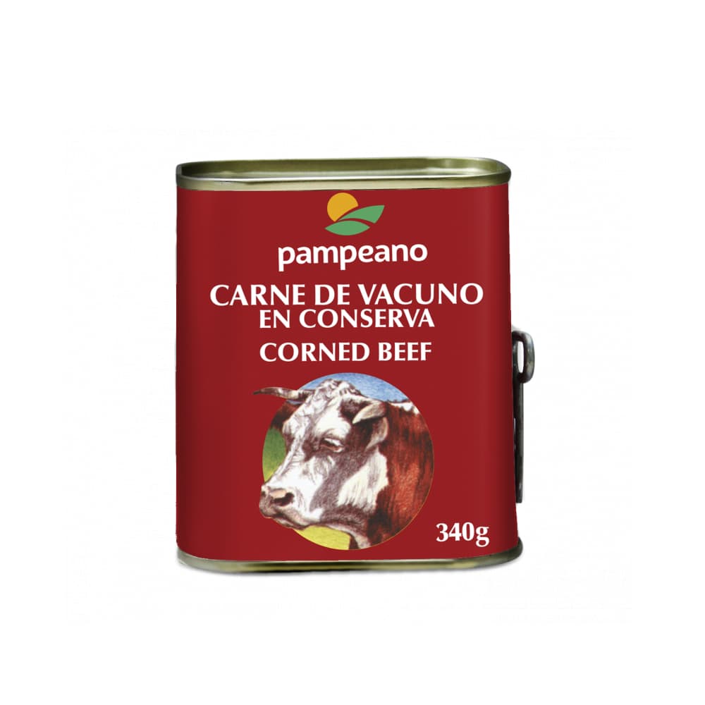 Carne de vacuno en conserva - tipo carne rusa - Pampeano (340 g / 11.99 oz) - Imagen 1