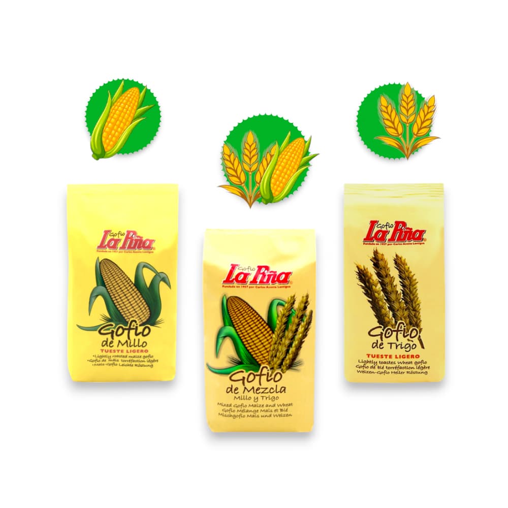 Sabores de la abuela: Gofios de trigo, maíz y mezcla - Miniatura 3