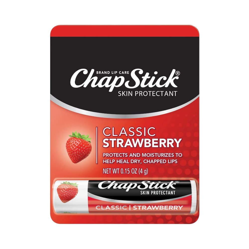 Bálsamo labial sabor fresa Chap Stick (4 g) - Imagen 1