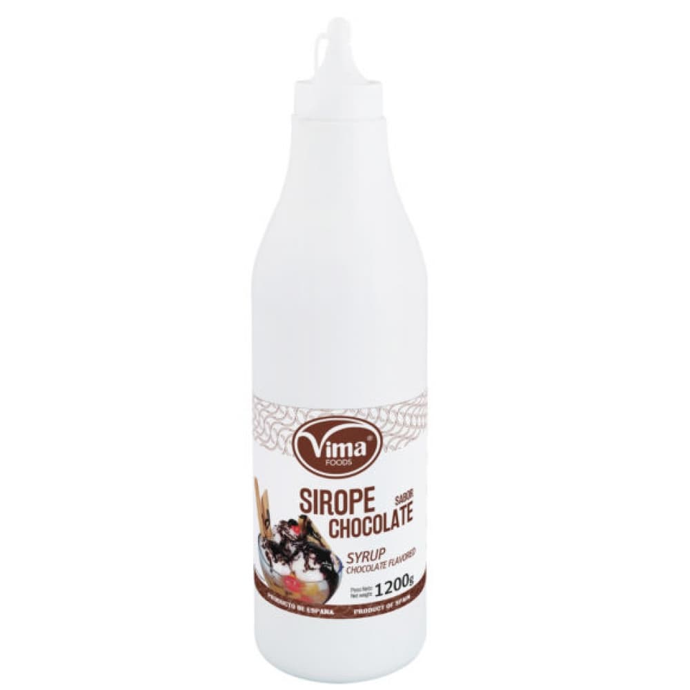 Sirope sabor chocolate Vima Foods (1.2 kg / 2.64 lb) - Imagen 1