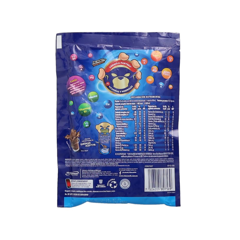 Chocolate en polvo Choco Milk (160 g / 5.64 oz) - Miniatura 2