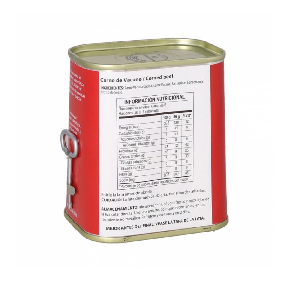 Carne de vacuno en conserva -spam- Pampeano (6 x 340 g / 11.99 oz) - Miniatura 2