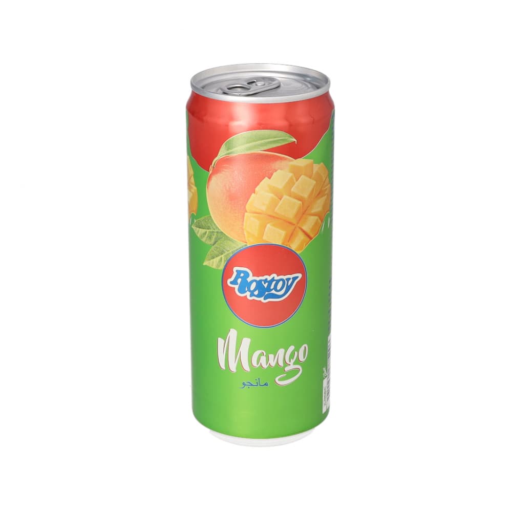 Bebida refrescante de zumo de mango Rostoy (330 ml) - Imagen 1