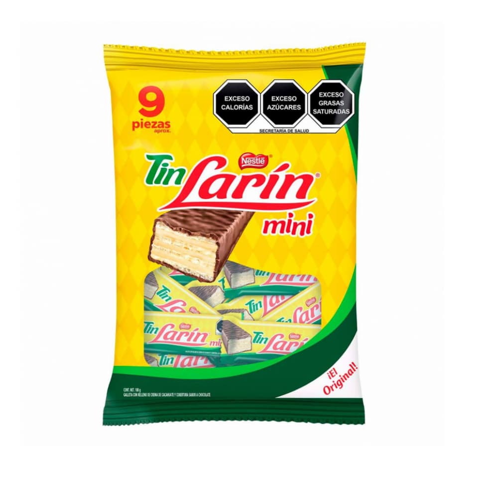 Galleta con relleno de crema de maní y chocolate Tin Larin (108 g / 380 oz) - Miniatura 2