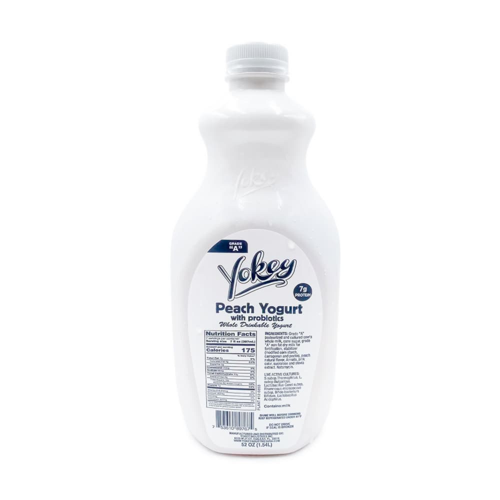 Yogurt de melocotón con probióticos Yokey (1.54 L) - Miniatura 4