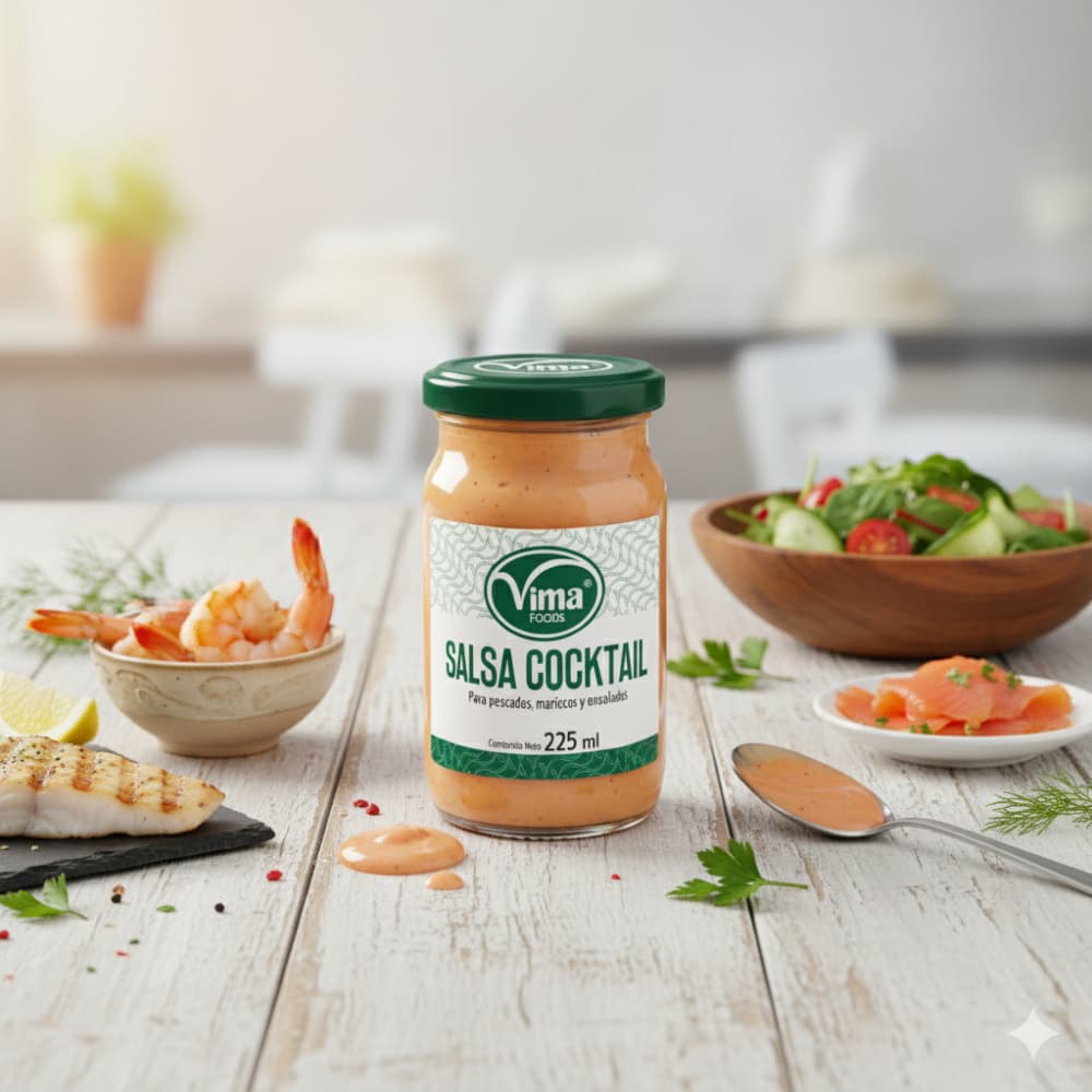 Salsa cocktail Vima Foods (225 ml) - Miniatura 4