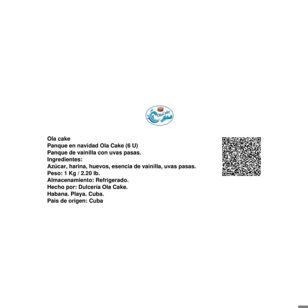 Panque navideño Ola Cake (6 U) - Miniatura 3