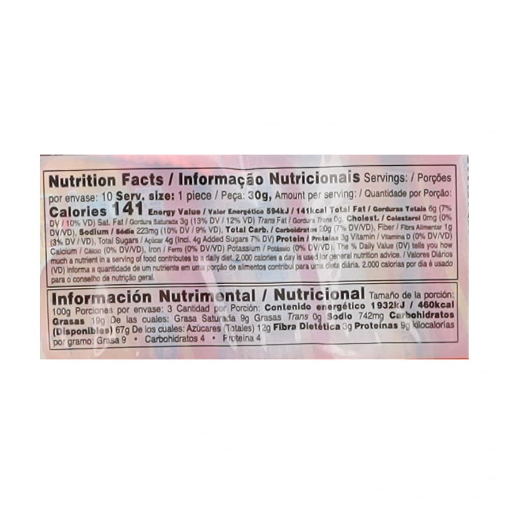 Galletas saladas Zips Cremica (288 g / 10.17 oz) - Miniatura 2