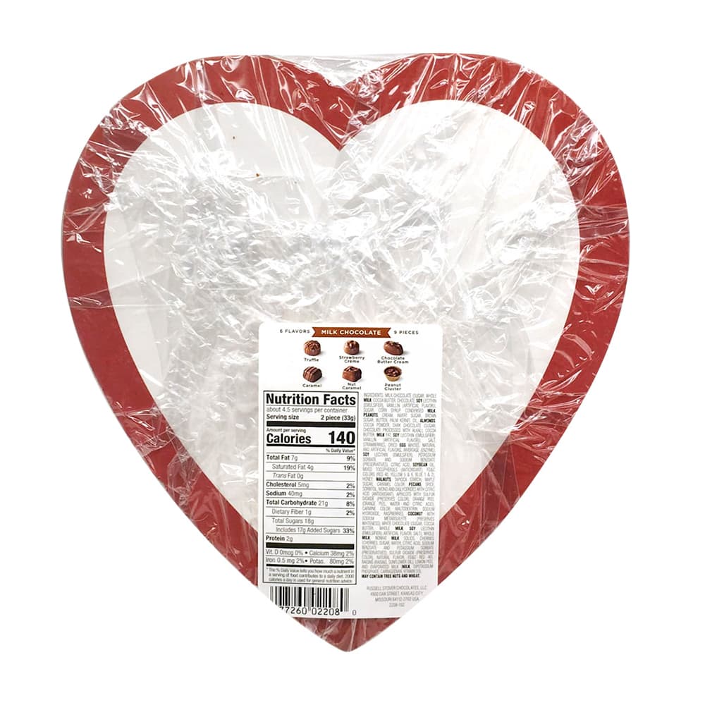 Surtido de bombones de chocolate con leche Russell Stover (145 g / 5.1 oz) - Miniatura 2