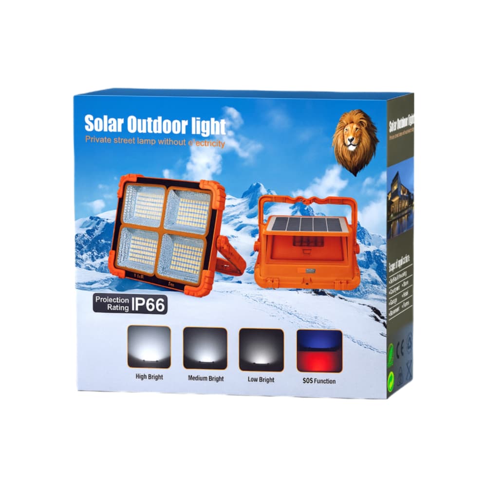 Lámpara solar exterior ODM IP66 - Miniatura 2