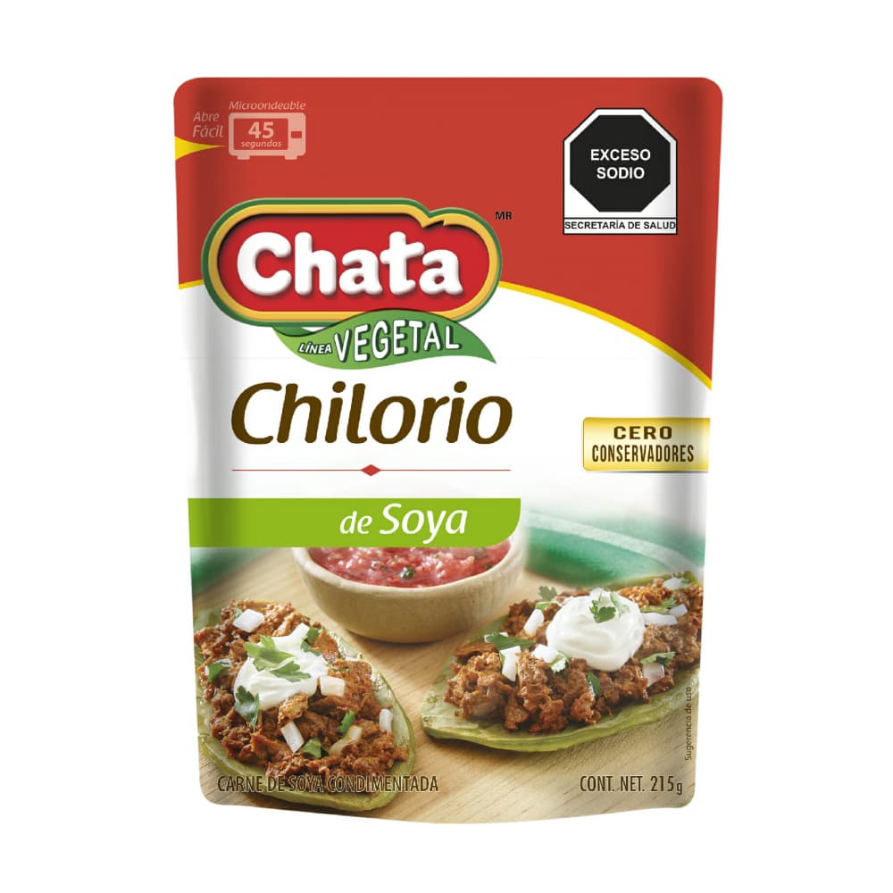Chilorio de soya Chata (215 g / 7.58 oz) - Imagen 1