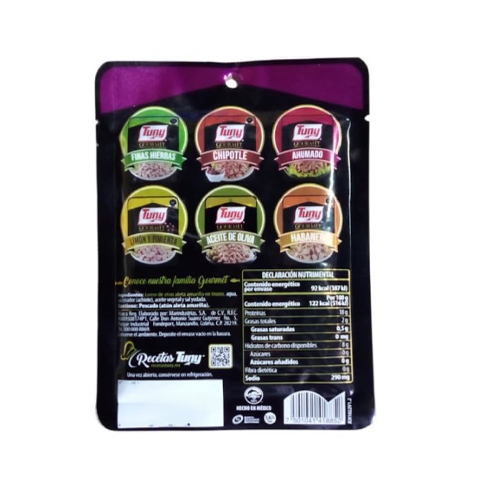 Atún al pibil en trozos Tuny (75 g / 2.64 oz) - Miniatura 4