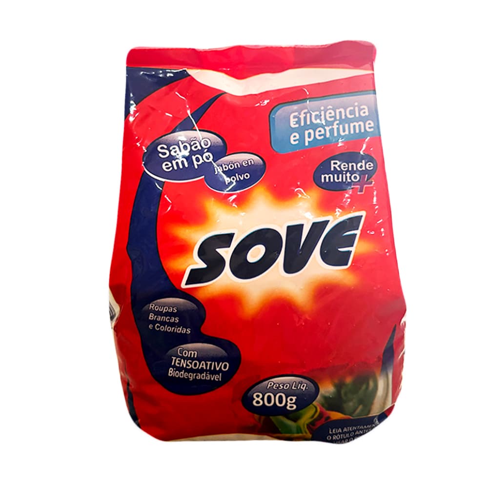 Detergente en polvo Sove (800 g / 1.76 lb) - Imagen 1