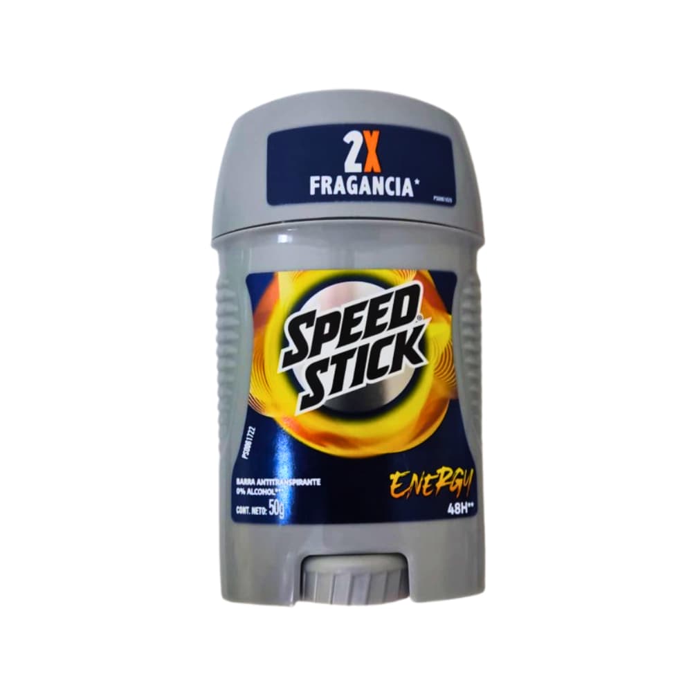 Desodorante en barra antitranspirante sin alcohol Energy Speed Stick (50 g / 1.7 oz) - Imagen 1