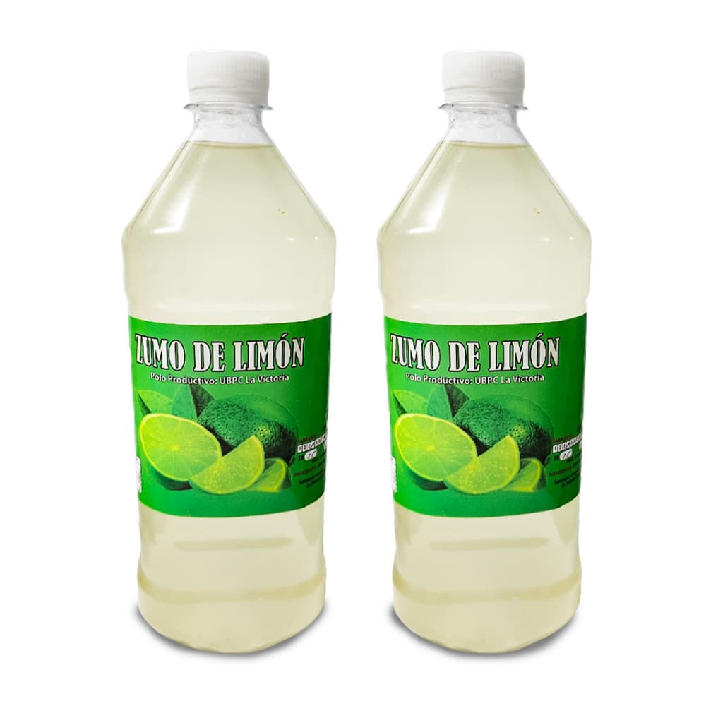Zumo de limón (2 x 1 L) - Imagen 1
