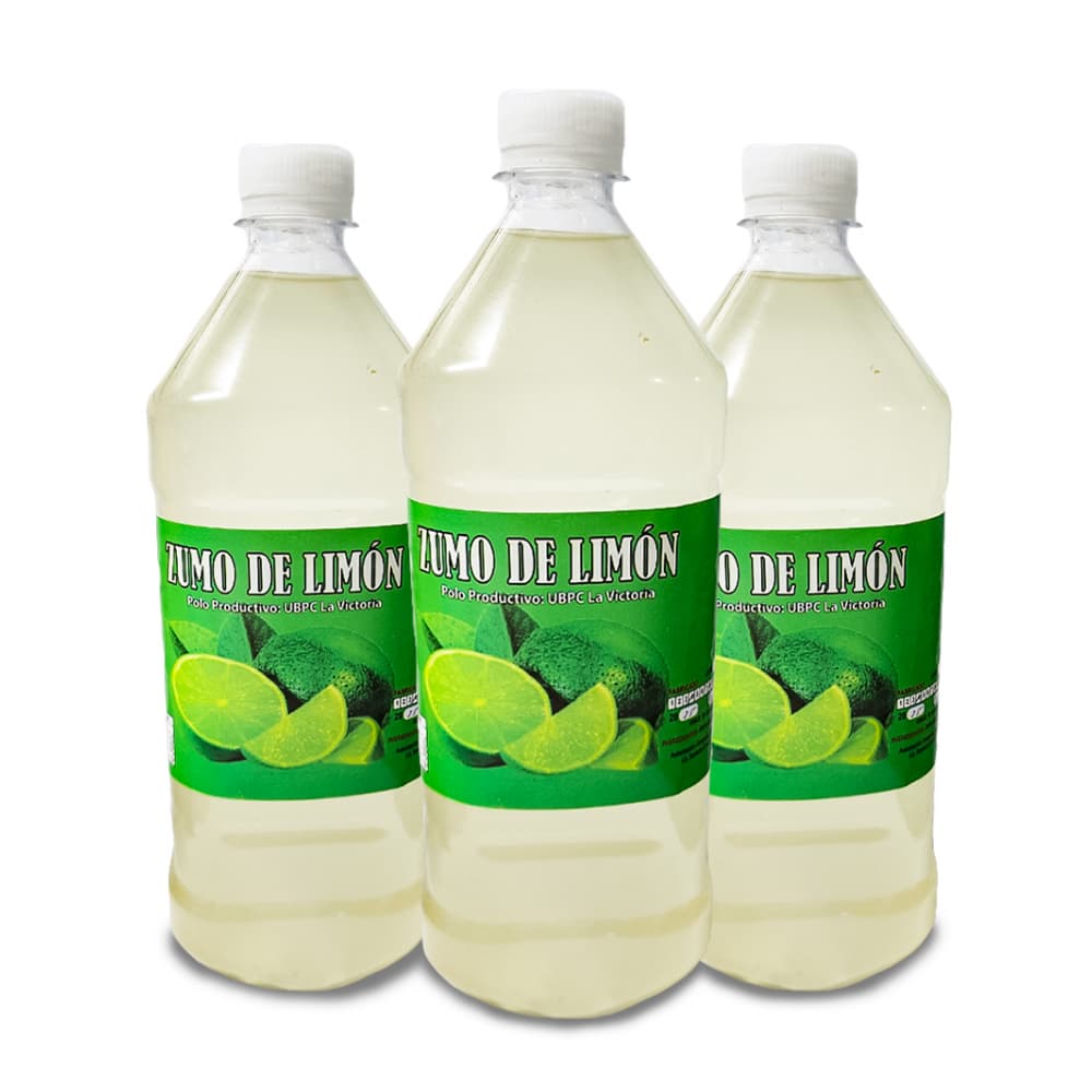 Zumo de limón (3 x 1 L) - Imagen 1