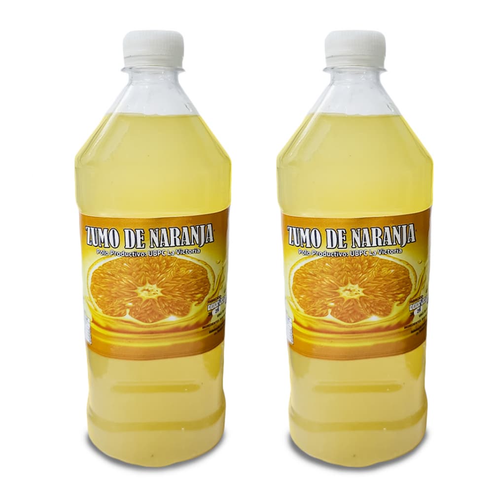Zumo de naranja (2 x 1 L) - Imagen 1