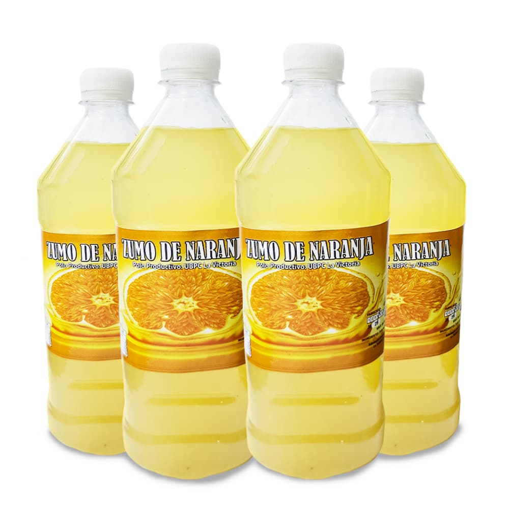Zumo de naranja (4 x 1 L) - Imagen 1