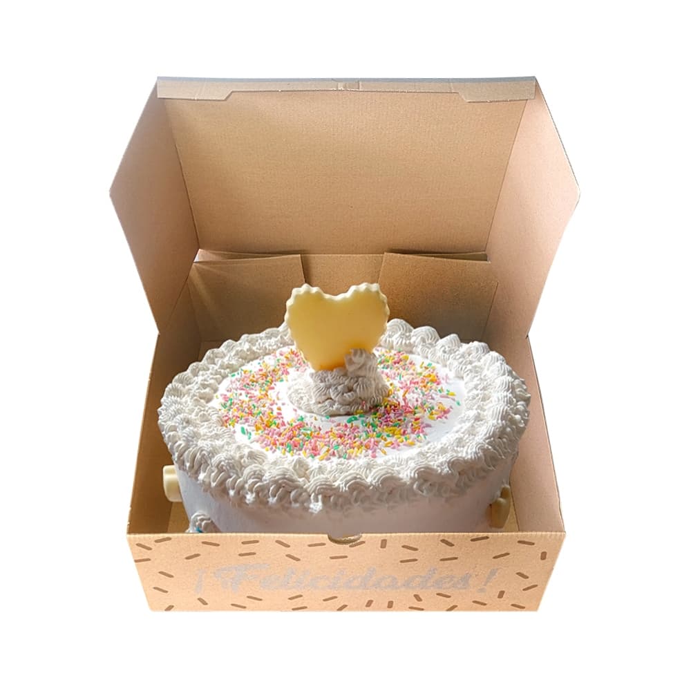 Cake vainilla de nata Cakes MM (12 comensales) - Miniatura 2