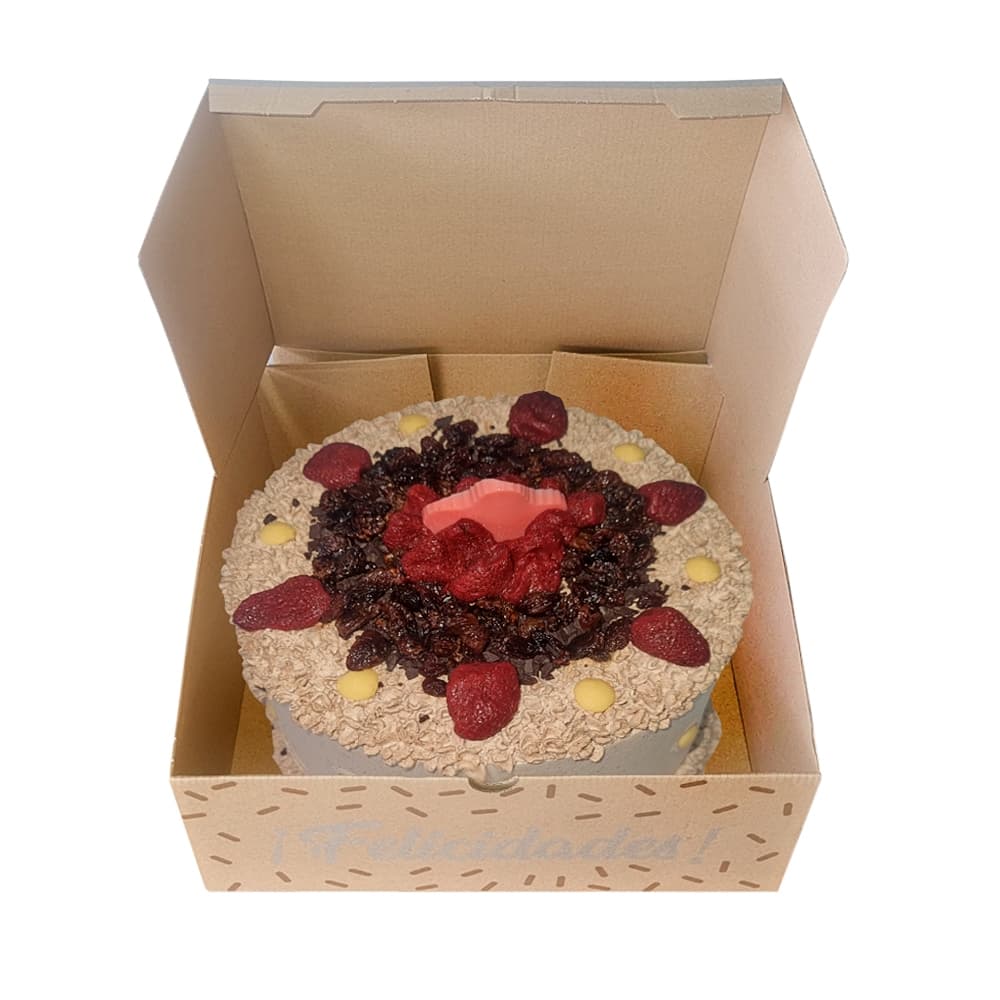 Cake chocolate y fresas de nata Cakes MM (12 comensales) - Miniatura 3