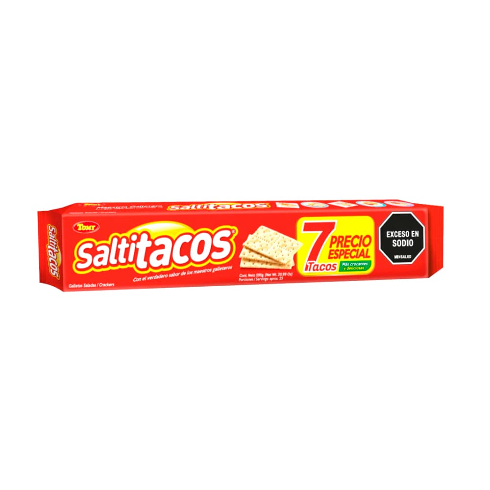 Galletas de soda salitacos Tomy (595 g / 1.31 lb) - Imagen 1