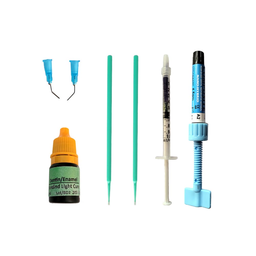 Kit de resina nanotecnológica para restauración dental. Color A2 - Imagen 1