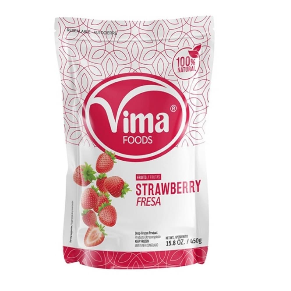 Fresas congeladas Vima Foods (450 g / 15.8 oz) - Imagen 1
