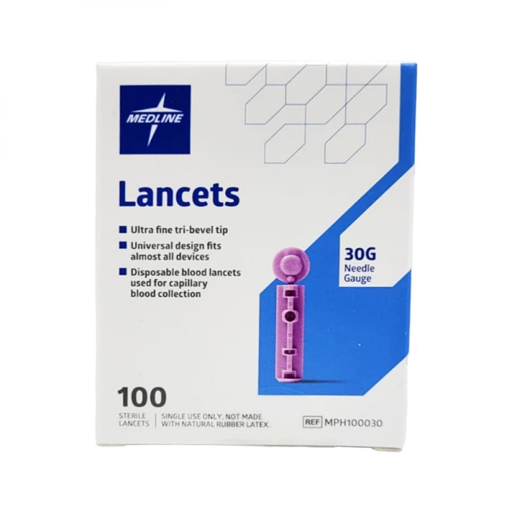 Lancetas (100 U) - Imagen 1